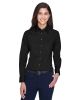 Harriton M500W Ladies' Easy Blend™ Long-Sleeve Twill Shirt with Stain-Release