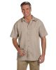 Harriton M560 Men's Barbados Textured Camp Shirt