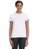 Hanes SL04 Ladies' 4.5 oz., 100% Ringspun Cotton nano-T T-Shirt