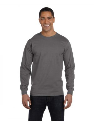 Hanes Adult 6.1 oz. Long-Sleeve Beefy-T®