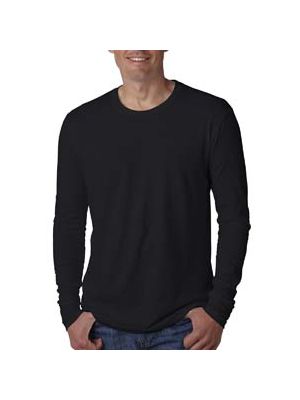 Next Level Men's Cotton Long-Sleeve Crew